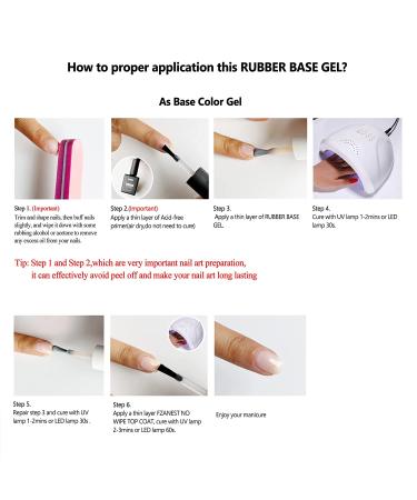 FZANEST Natural Nude Builder Gel - 15ml Soak Off Brush On Extension Gel for French Manicure - Buy Online on GoSupps.com