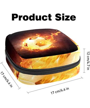 Versatile Storage Bags for Sports Football & Menstrual Products - Zipper Bags for Women Teens & Girls - Buy Online on GoSupps.com