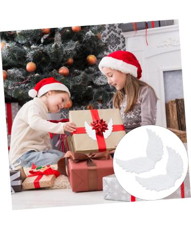 COHEALI 12 Pcs Christmas Centerpieces Plastic Angel Wings Diy Angel Wings Accessories Bottle Blowing Variety White 5x2pcs 18x14cmx2pcs - Buy Online on GoSupps.com