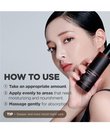 HYGGEE Natural Repair Serum with Ginseng Extract 4.05 fl.oz - Hydrating Night Treatment for Antioxidant & Rejuvenating Benefits - Buy Online on GoSupps.com