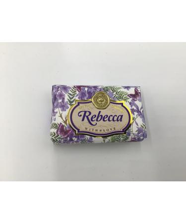 Rebecca - Gift Soap Bar For Her Birthday Rose Scent Mum Grandmother Cleanser Lather Present Girl