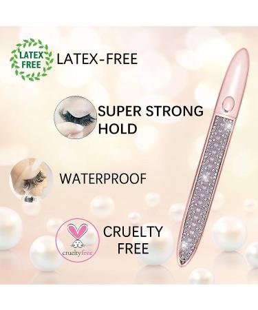 Latex-Free Clear Lash Glue Pen | Strong Hold Waterproof Eyeliner Glue | Sensitive Eyes Suitable | False Lashes Adhesive (1p Clear 0.353oz) - Buy Online on GoSupps.com