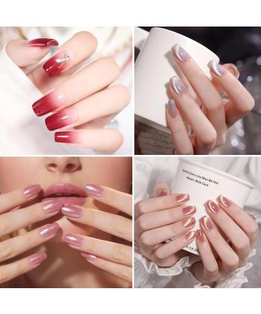 lomdung 12 Pcs Nail Pigment Powder Chrome Nail Powder Mirror Powder for Nails Easy DIY at Home for Nail Art Manicure and Decoration MultiColor - Buy Online on GoSupps.com