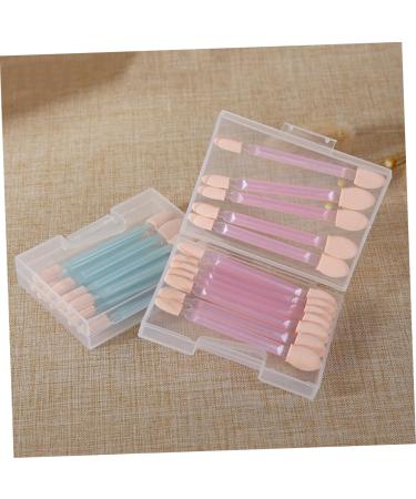 BELLIFFY 24pcs Eye Shadow Applicator Cosmetic Eye Brushes Double Head Eyeshadow Brush Eyeshadow Sponge Brush - Buy Online on GoSupps.com