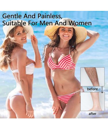 Masaigge Crystal Hair Eraser for Women and Men - Reusable Painless Hair Remover for Arms, Legs, Back - Exfoliation Tool (Matte Pink) - Buy Online on GoSupps.com