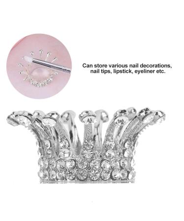 Nails Pen Holder Set - 3 Crown Design Nail Art Brush Holders | Professional Nail Tools for Creative Designs - Buy Online on GoSupps.com