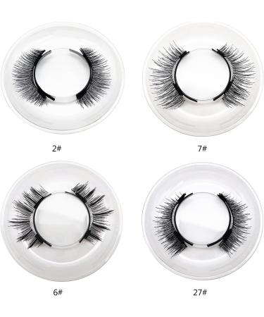 Magnetic Eyelashes Without Eyeliner Magnetic Eyelashes W/Applicator Natural Look Magnetic Lashes No Glue-No Liner Magnetic Eyelashes Without Eyeliner Or Glue-natural Look Reusable False Lashes 3d - Buy Online on GoSupps.com