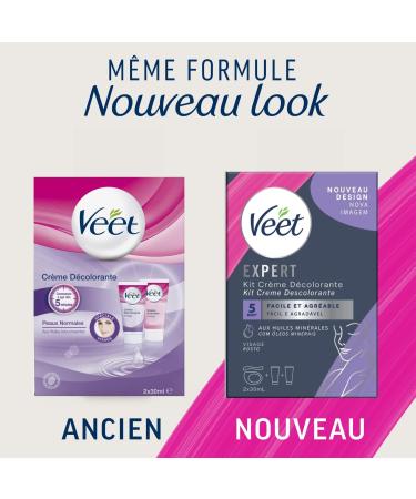 Veet - Special Face Bleaching Cream - 1 case of 2 tubes of 30 ml - Pack of 2 - Buy Online on GoSupps.com