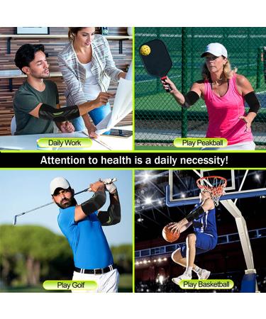 Selcouth YYDS Elbow Support Brace for Men and Women - Pain Relief for Tendonitis, Arthritis, Sports Protection - Size M Black - Buy Online on GoSupps.com