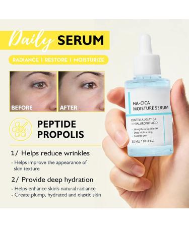  Rubu22a 2 x Renewal Peptide Propolis Propolis Moisturizing Anti-Wrinkle Serum for Firming Face Peptide Propolis for All Skin Types (30ml) - Buy Online on GoSupps.com