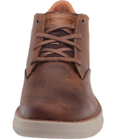Skechers Men's Doveno-Molens Lace Up Boot Hiking 11 Dark Brown - Comfort and Style for Outdoor Adventures - Buy Online on GoSupps.com