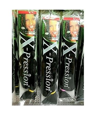 X-PRESSION - Kanekalon Ultra braid #613 (1pack) 613 Pack of 1
