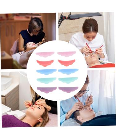MERRYHAPY 10 Pairs Grafting Eyelash Spacer Perming Eyelash Pad Lash Lift Curler Lash Lifting Curler Lash Extension Pads Eyelash Ironing Pads Makeup Gadgets Eyelash Grafting Pad - Buy Online on GoSupps.com