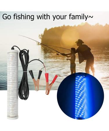 Hanchen 12V 30W LED Underwater Fishing Light for Night Fishing - 3000LM Waterproof IP68 Boat Light for Fresh & Saltwater - Blue Crappie Light - Buy Online on GoSupps.com