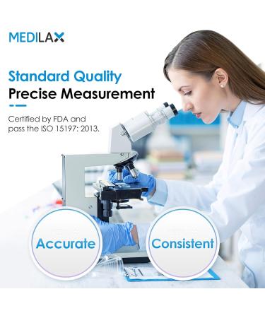 Medilax Dual Blood Sugar & Ketone Monitor Kit | Glucose & Ketone Test Meter with 10 Strips Lancets & Lancing Device - International Shipping Available - Buy Online on GoSupps.com