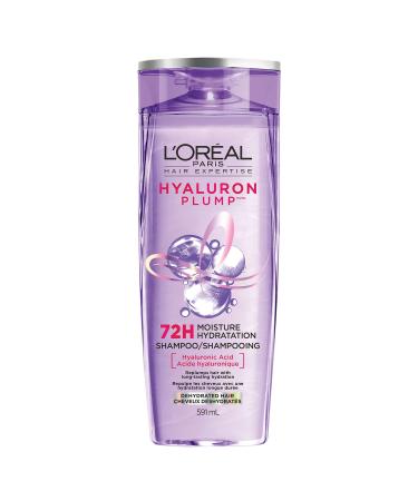L'Oreal Paris Hair Expertise Hyaluron Plump Shampoo with Hyaluronic Acid 591ml Shampoo 591ml