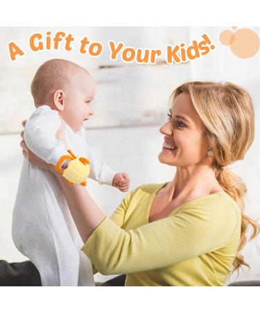 Treela 6 Pack Silicone Baby Teething Toys | BPA-Free Baby Chew Toys | Mitten Teething for Babies | Satisfy Sucking Needs - Buy Online on GoSupps.com