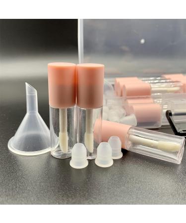 3.5ML Mini Pink Lip Gloss Tubes Empty - DIY Lip Gloss Making Kit (20pcs) - Refillable Containers Set for Girls - Buy Online on GoSupps.com