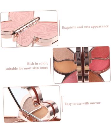 DOITOOL 3 Pcs Eyeshadow Palette Matte Eyeshadow Pressed Cosmetic Eyeshadow Plate Girl Pearlescent Tray 1 count (Pack of 1) As Shown 4x3pcs - Buy Online on GoSupps.com