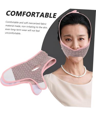DOITOOL Straps Lifting Belt Chin Lifter for Double Chin Slimmer Lifter Strap Shaper Neck Tightening Device Noodles Miss Thin Mercerized Cloth - Buy Online on GoSupps.com