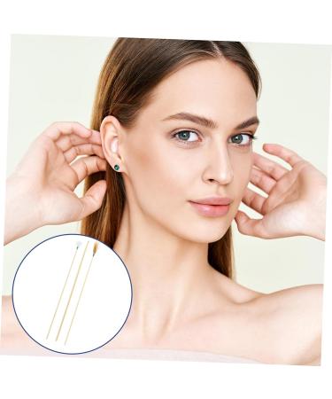BUTIFULSIC 5sets Bamboo Ear Cleaning Tools Comfortable Ear Wax Removal Sticks for Safe and Gentle Cleaning for Teens and Adults Compact Design for Easy Use - Buy Online on GoSupps.com