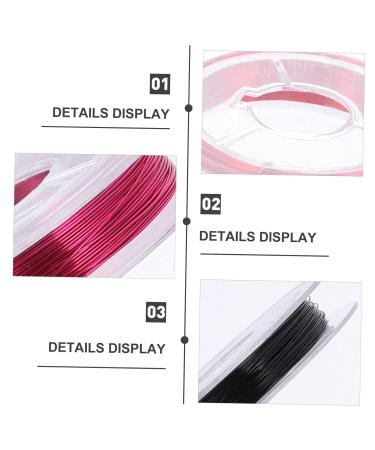 Operitacx 10 Rolls Manicure Copper Wire Halloween Hair Clips Labret Jewelry Nail Art Sticker Nail Art Copper Ornament Metal Nail Decor Nail Tip Jewels Gold and Silver Japanese - Buy Online on GoSupps.com