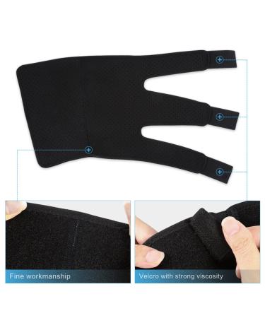 Calf Support Brace - Adjustable Shin Splint Compression Sleeve for Pain Relief & Recovery | Reduce Swelling & Enhance Circulation for Men & Women | Ideal for Fitness & Running - Buy Online on GoSupps.com