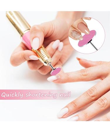 Sanding Paper Discs(#80#150#240 Grits) and Metal Nail Drill Bit Pedicure Drill Bits for Feet Files Replacement Sandpaper Discs for Dead Skin Cuticle Callus Remover Drill Bit for Manicure Pedicure Black White Pink/#80#150#240 - Buy Online on GoSupps.com