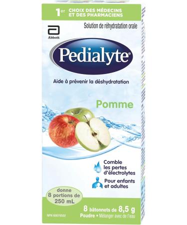 Pedialyte Electrolyte Powder Sticks Oral Rehydration Solution Apple 8 x 8.5 g Electrolyte Powder Packets HEALTH_CARE - Buy Online on GoSupps.com