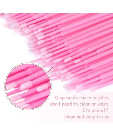 G2PLUS 200PCS Pink Disposable Micro Applicators for Eyelash Extensions - Buy Online on GoSupps.com