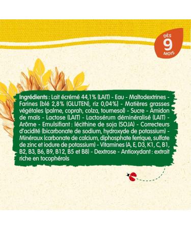 Bl dina Bl didej - C r ales b b Lact es Madeleine - D s 9 Mois - 12 briques de 250mL (L'emballage peut varier) - Buy Online on GoSupps.com