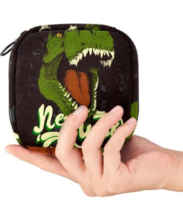 Angry Tyrannosaurus Head Menstrual Cup Bag - Portable Storage for Women & Teenage Girls - Buy Online on GoSupps.com