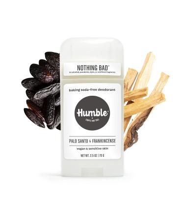 HUMBLE BRANDS Aluminum-Free Deodorant Vegan and Cruelty- free Formulated for Sensitive Skin Palo Santo and Frankincense 3 Pack 2.5 Ounce Palo Santo and Frankincense 2.5 Ounce (Pack of 3) - Buy Online on GoSupps.com