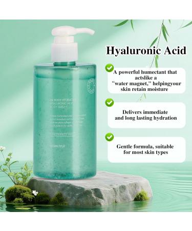 ONRSV Body Hydrator Hyaluronic Acid Body Serum for Dry Skin Body Lotion with Red Algae Extract Long-Lasting Moisturizing Rich Yet Non-Greasy Moisturizer for Men & Women - Buy Online on GoSupps.com