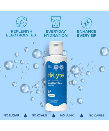 Hi-Lyte Hydration Bundle - Keto K1000 Unflavored Electrolyte Packets (30 Servings) Electrolyte Concentrate Liquid (48 Servings) - Buy Online on GoSupps.com