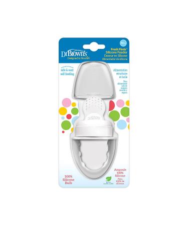 Dr. Brown's Fresh First Feeder Grey - Ideal for Your Baby's First Feeding | Buy Online Worldwide - Buy Online on GoSupps.com