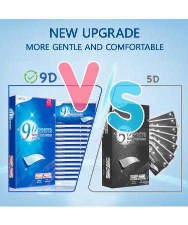 Xumann 28PCS 9D Teeth Whitening Strips & 3PCS Whitening Pen Combo - Professional 5D 3D Upgraded Dental Whitener Kit - Buy Online on GoSupps.com