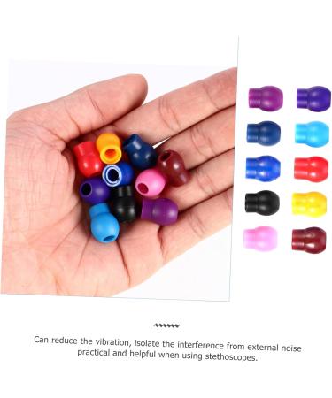 ULTECHNOVO 20 Pairs Silicone Earplugs & Eartips Replacement - Assorted Colors Large Size PVC - International Shipping Available - Buy Online on GoSupps.com
