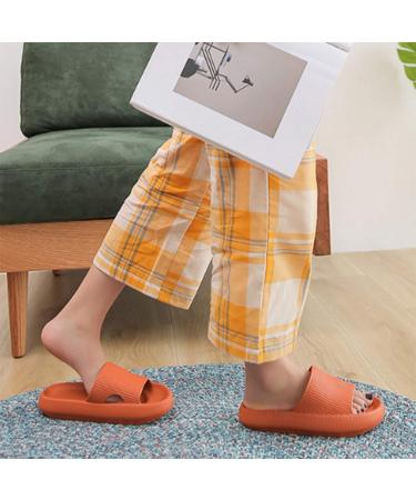 Monerffi Women's Vintage Outdoor Sandals | Anti-Slip Beach Slippers | Lightweight Open Toe Platform | Size 44/45 EU - Orange - Buy Online on GoSupps.com