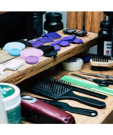 Lurrose 6-Piece Hair Color Mixing Bowl Set | Professional Plastic Hair Dye Bowls for Salon & Hairdressers - Random Colors - Buy Online on GoSupps.com