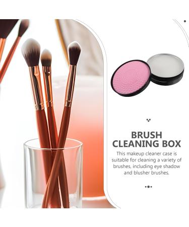 Buy Healvian Makeup Brush Cleaner Solid Soap & Color Removal Sponge | Ultimate Makeup Cleaning Mat for Perfect Blenders & Cosmetics - Buy Online on GoSupps.com