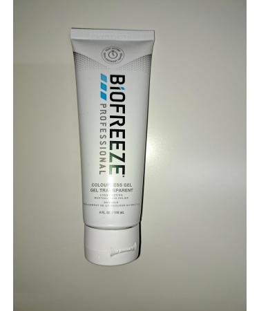 Biofreeze 13841 Pain Relief Gel 4 oz. Tube Cooling Topical Analgesic for Arthritis Fast Acting and Long Lasting Pain Reliever Cream for Muscle Pain Joint Pain Back Pain Colorless Formula - Buy Online on GoSupps.com
