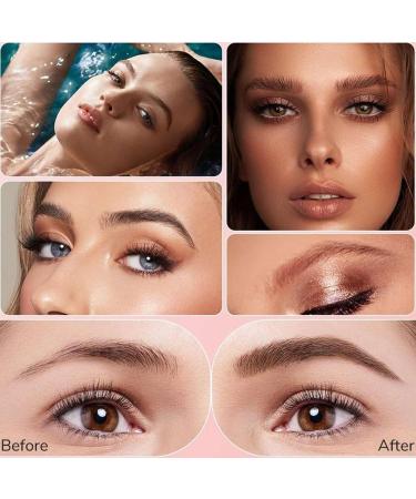 Magic Eyebrow Pencil New 3D Waterproof Microblading Eyebrow Pencil Contouring Pen 4-Tipped Precise Brow Pen Creates Natural-Looking Hair-Like Defined Brows and Stays on All Day (Light Brown) - Buy Online on GoSupps.com