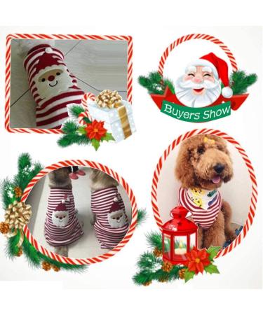BOBIBI Christmas Dog Sweater - Warm Winter Knitwear for Medium Pets - Santa Design - Buy Online on GoSupps.com