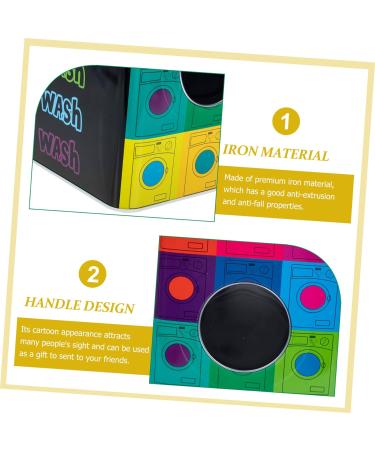 Alipis 3pcs Washing Storage Bucket Containers with Lids Laundry Beads Container Laundry Bin Detergent Dispenser Guest Bathroom Wrought Iron Laundry Tub Laundry Detergent - Buy Online on GoSupps.com