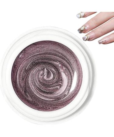 MetallicPainting Gel Nails Gold Silver Gel Nail Polish MetallicMirror MetallicGel Nail Polish Metal Painting Gel Silver Gel For Nails Soak Off UV/LED Salon Rose Gold - Buy Online on GoSupps.com