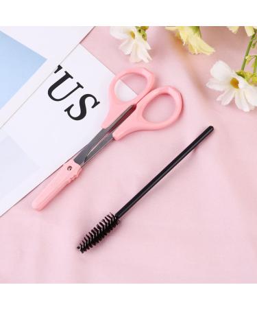 FRCOLOR 11pcs Eyebrow & Eyelash Grooming Tools Set - Stainless Steel Scissors Spiral Slicer & More - Makeup Gadgets for Perfect Brows - Buy Online on GoSupps.com