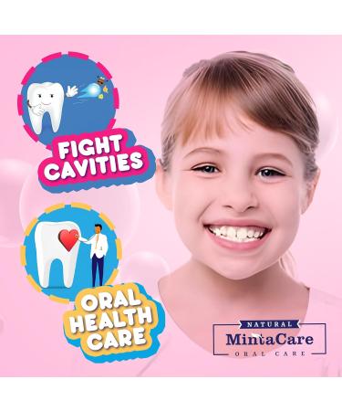 All Natural Organic Oil Pulling for Kids - Fluoride & Alcohol Free Mouthwash - Bubble Gum Flavor - 8oz Made in USA - Promotes Gum & Oral Health - Buy Online on GoSupps.com