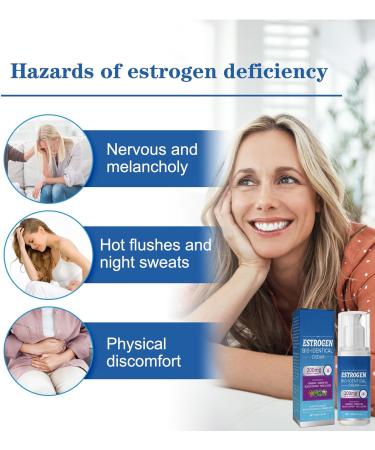 Menopause Relief Cream - Natural Bioidentical Formula for Women | 100ML - Buy Online on GoSupps.com