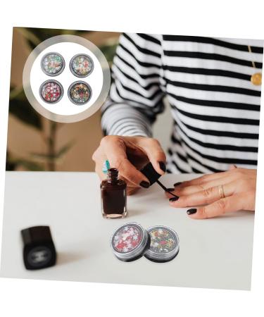 Mikinona 4 Boxes Nail Art Accessories Nail Diamonds Beads Christmas Stocking Suffers Diy Nail Art Decoration Christmas Nail Rhinestones Gems on Nails Nail Crystals Gems Alloy 3d Metal - Buy Online on GoSupps.com